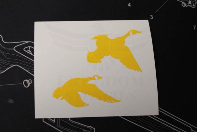 Geese Stencils for DuraCoat and Cerakote