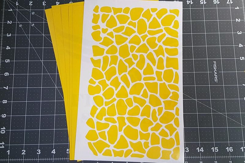 Printable Multicam Pattern Stencil Printable Multicam Pattern Stencil