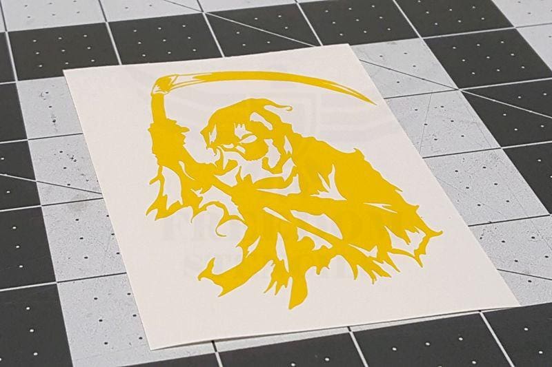 Grim Reaper Stencil from Freedom Stencils