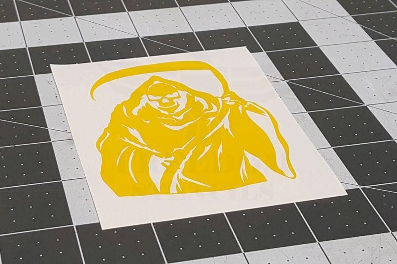 Grim Reaper Stencil from Freedom Stencils