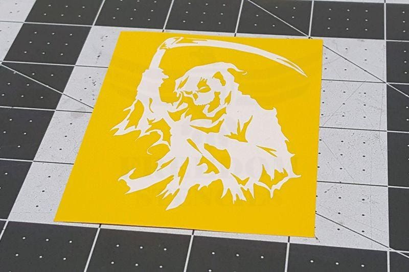 Grim Reaper Stencil by Montactical