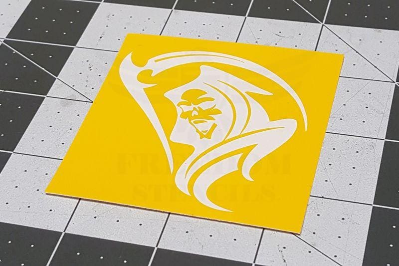 Grim Reaper Stencil from Freedom Stencils
