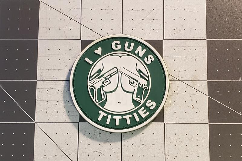 Guns and Titties Patch