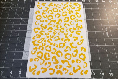 Leopard Print Stencils for Cerakote and DuraCoat