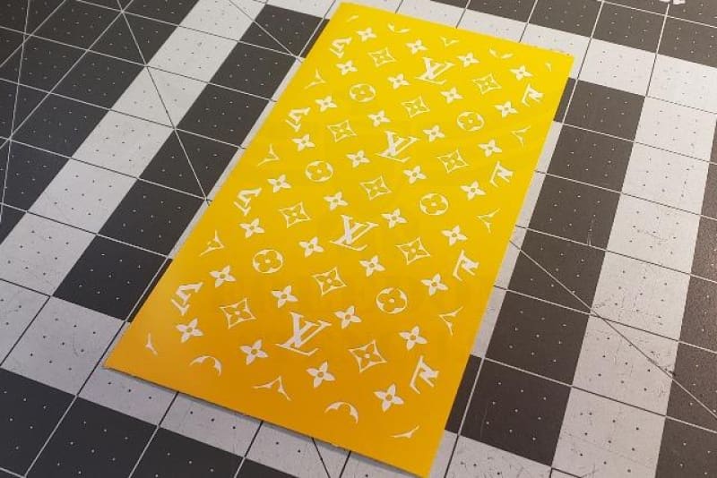 LOUIS VUITTON VINYL PAINTING STENCIL *HIGH QUALITY* Vinyl