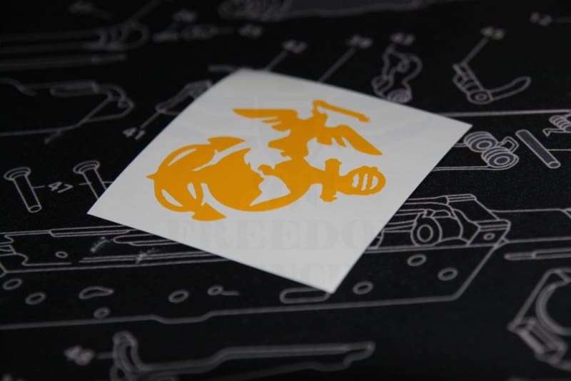 Marine Corp Logo Stencil from Freedom Stencils