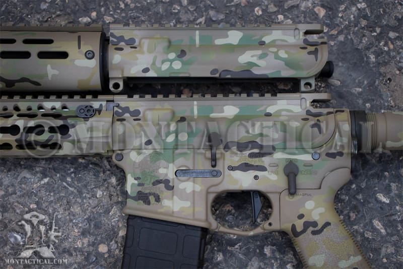 Acid Tactical Small Multicam Painting Camouflage Camo Stencils 14 for Gun, Model, RC Cars