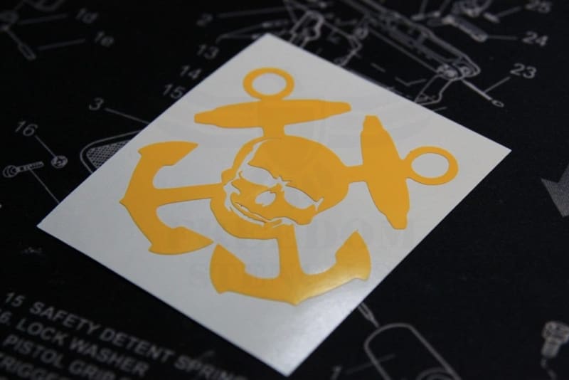 Navy Boatswains Mate Stencil by Montactical