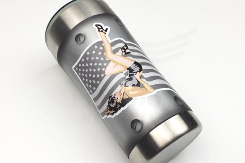 Pin Up Girl Tumbler Cup