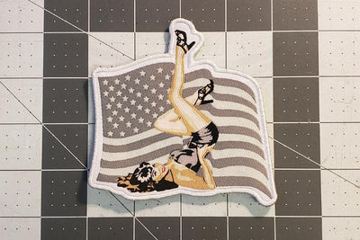 Pinup Girl Patch - A