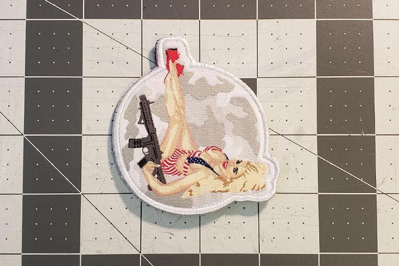 Pinup Girl Patch - C