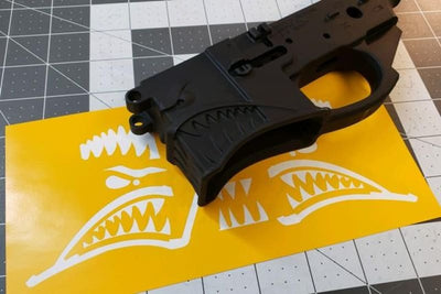 Sharps Bros. Hellbreaker Reciever Stencils Paint Mask