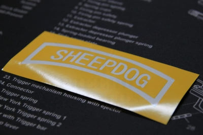 Sheepdog Stencil from Freedom Stencils