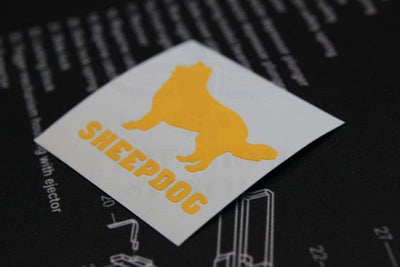 Sheepdog Stencil by Montactical