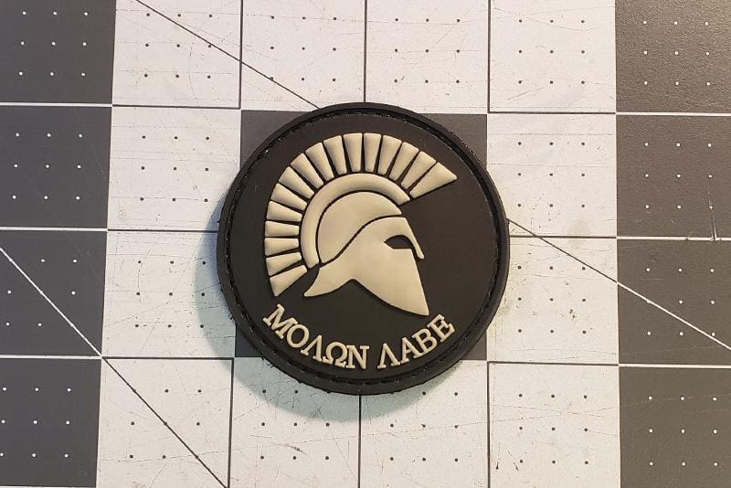 Molon Labe Spartan Patch Patches