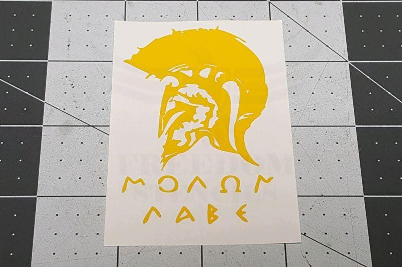 Spartan Helmet Stencils for Cerakote and DuraCoat