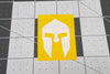 Spartan Helmet Stencils for Cerakote and DuraCoat