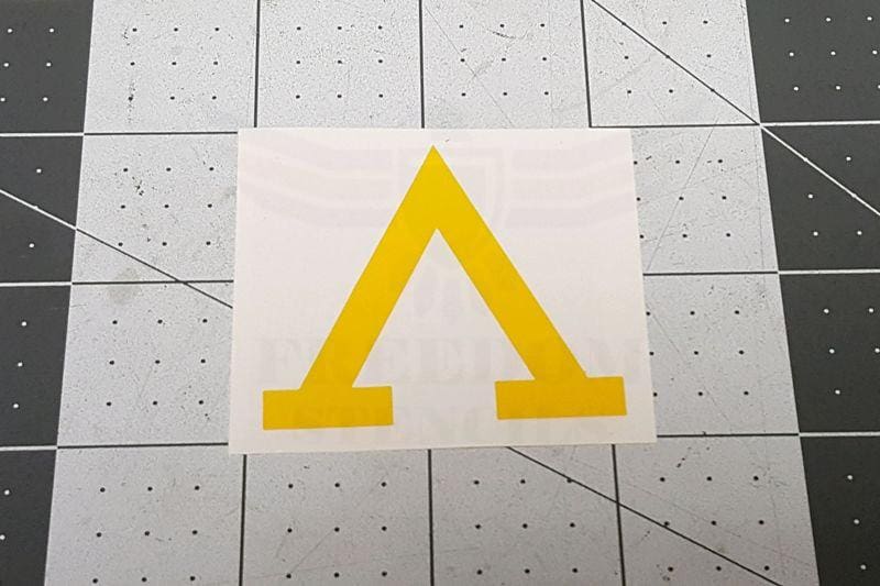 Spartan Symbol Stencil for Cerakote and DuraCoat