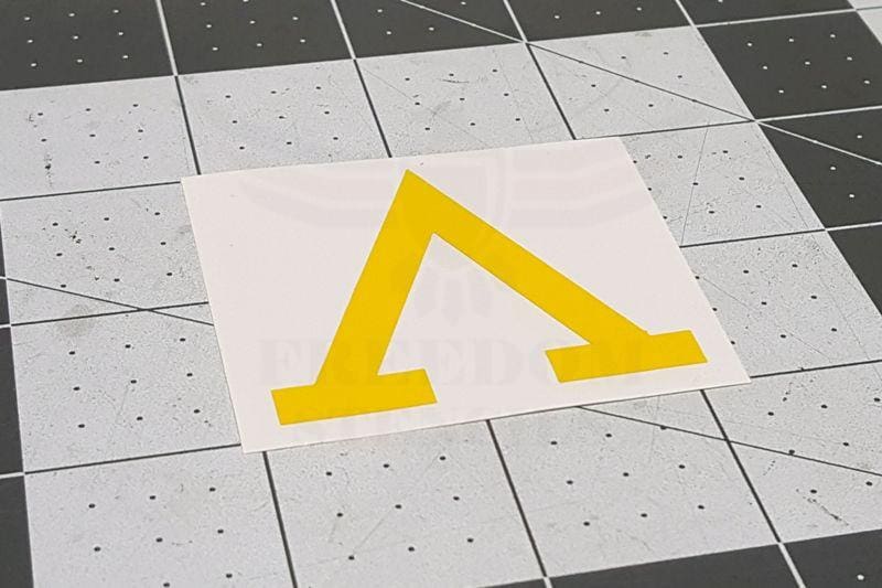 Spartan Symbol Stencils from Freedom Stencils