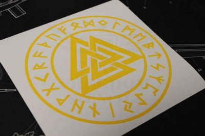 Valknut Stencils from Freedom Stencils