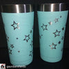 Custom Stars Tumbler Cup Cerakote